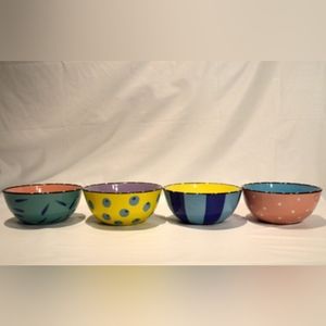 *In SEARCH Of* "Outta Hand" By Amy Hetrick Bowl(s) Condition: GOOD To EXCELLENT